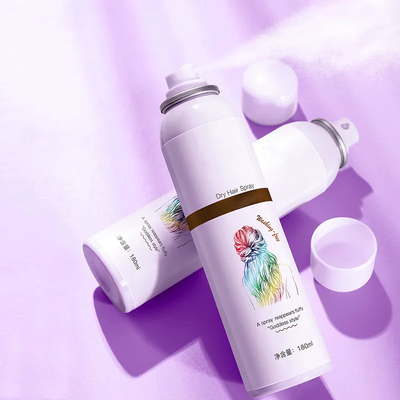 private label Wholesale dry hair shampoo and conditioner organic custom hair spray