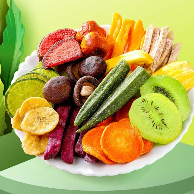 Healthy Snacks with good wholesale price mixed dried Vegetables and fruits