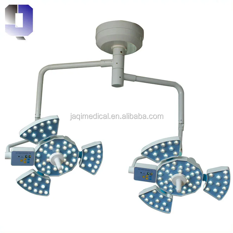  JQ-LED0404-3 двойной головкой 120 000lux LED медицинский хирургический светильник бестеневой рабочий больничное
