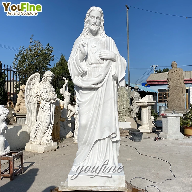 Garden Marble Risen Marble Jesus Christ Statue