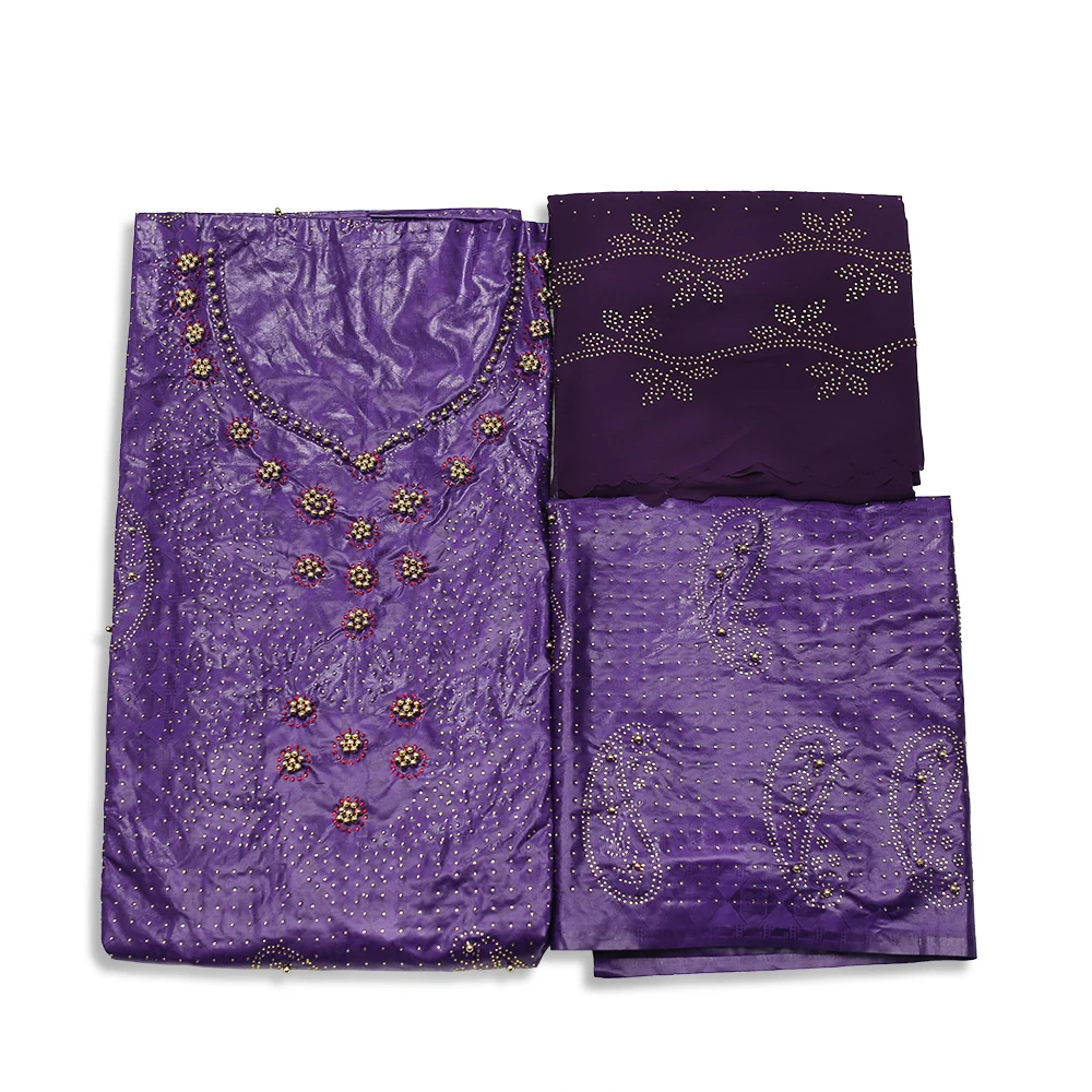 H & D Basin Riche Fashion Bazin Brode Fabric Sewing African Materials Beaded Tissu Broderie Dubai Bridal Lace Chiffon 3 2 2 yard (1600277194584)