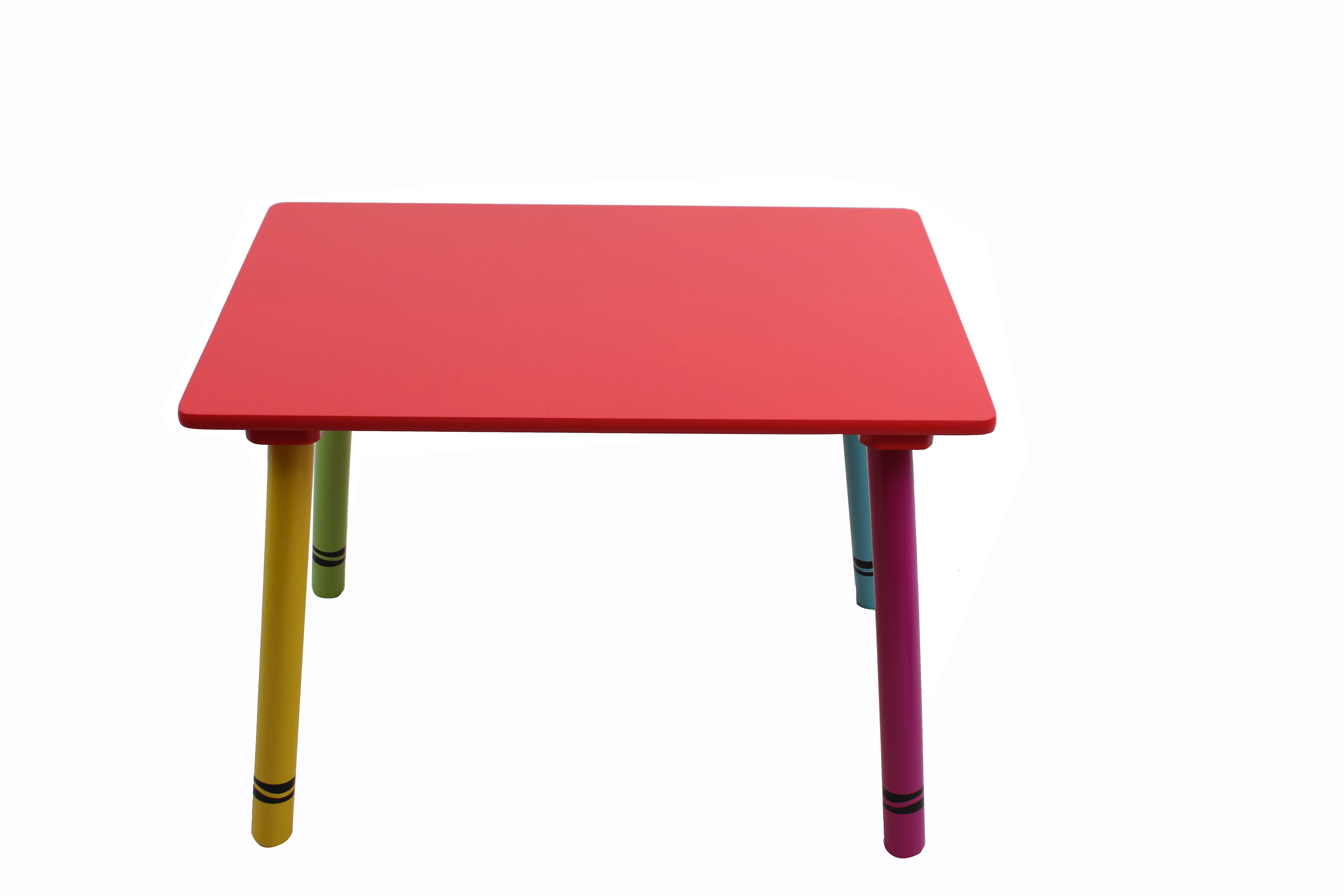 Toffy & Friends Wooden kids crayon table and chair set playing table writing table kids furniture set of 3