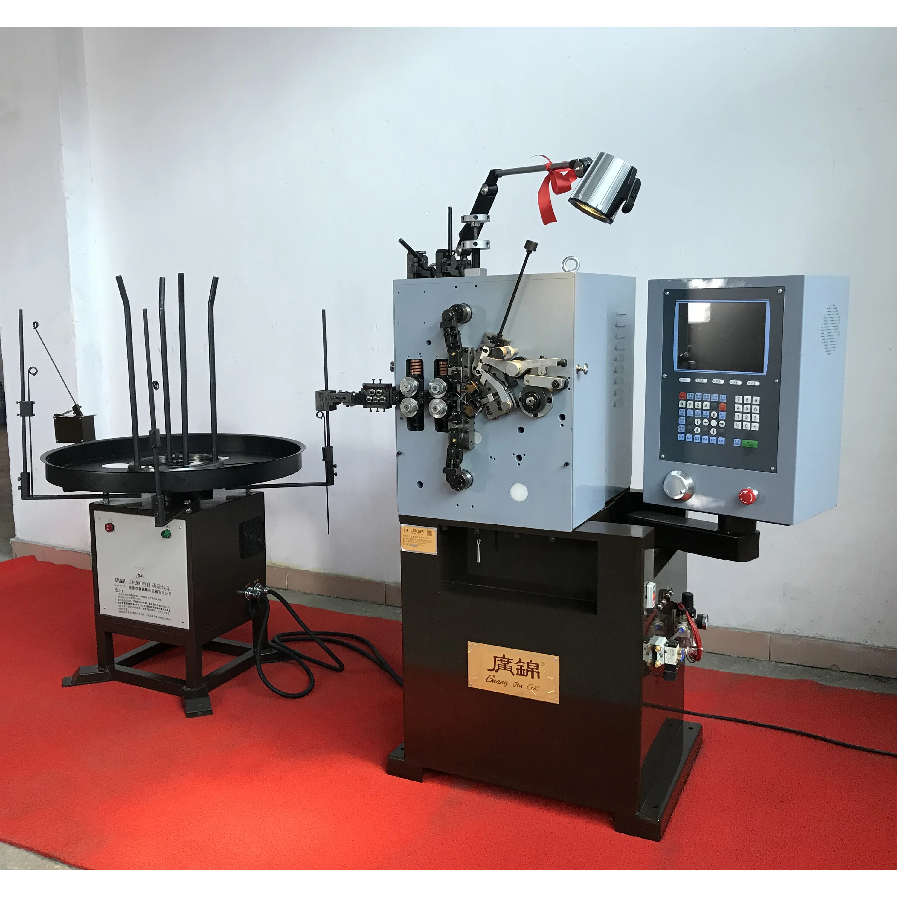4 Axis High Speed CNC Compression Spring Machine And Spring Coiling Machine For Ballpoint Per Spring 0.3mm