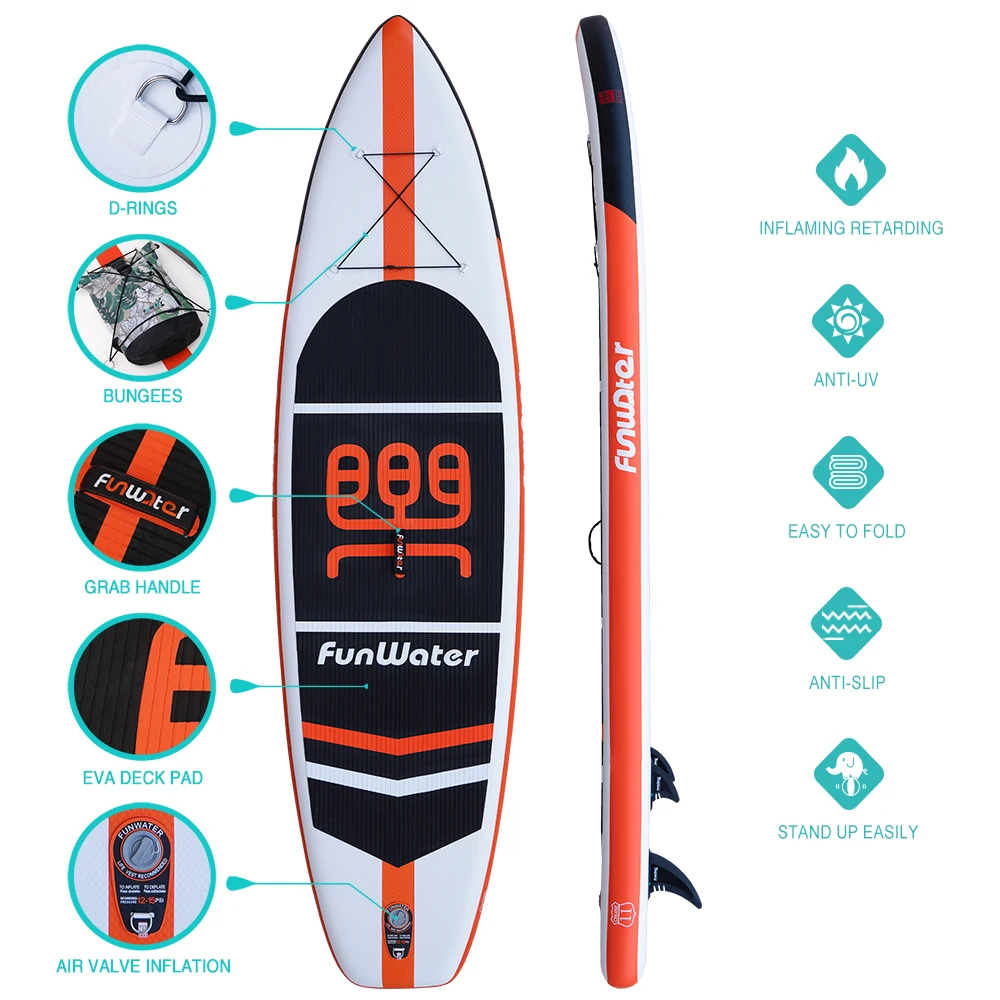 Fly Eagle EU Free Shipping 2024 Design Durable Sup Inflatable Stand Up Paddle Board Sup Board Inflatable Paddle Boards Surfboard