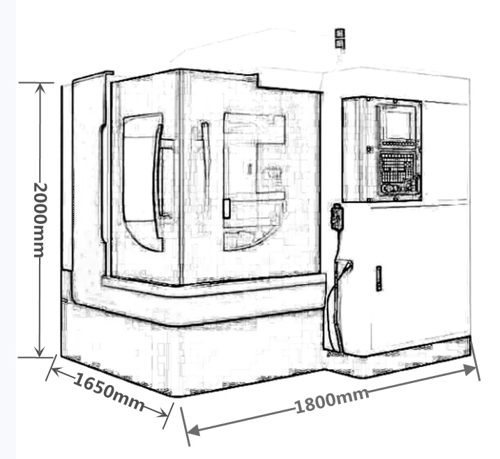 RL-1510  Vertical Engraving Milling Machining Center on Sale