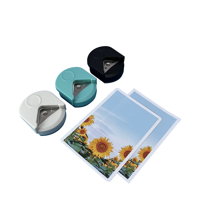 Portable Round Corner Paper Cutter Corner Rounder Paper Punches DIY Handmade Crafts Use Corner Rounder