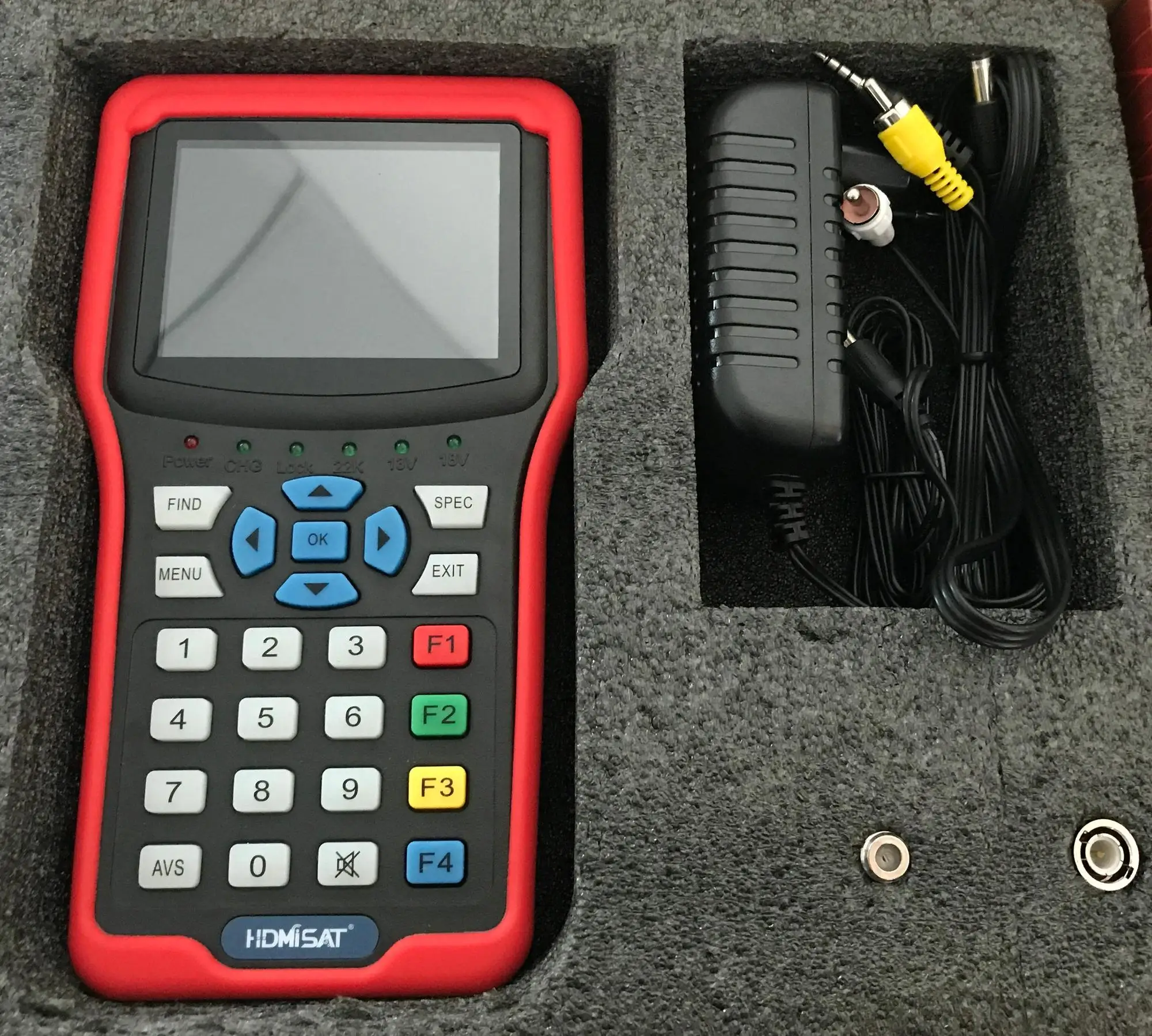 
GECEN dvb-s2 HD 4.3 inch LCD screen digital hd satellite finder meter satellite finder prices 