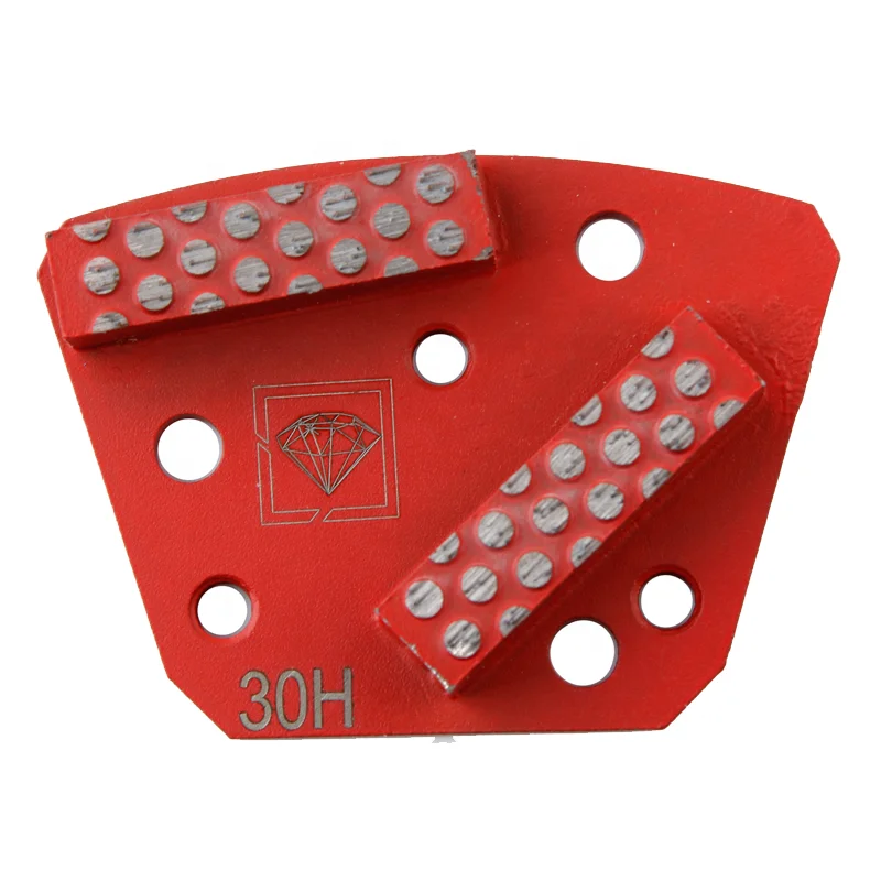 Soft Bond Trapezoidal Diamond Grinding Disc Concrete Floor Grinding Shoe Concrete Grinding Tools