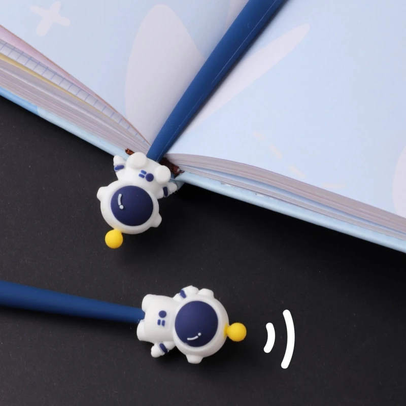 Cute Space Travel Astronaut ShakingGreen PVC Gel Pens Neutral pen Rollerball pen 0.5mm