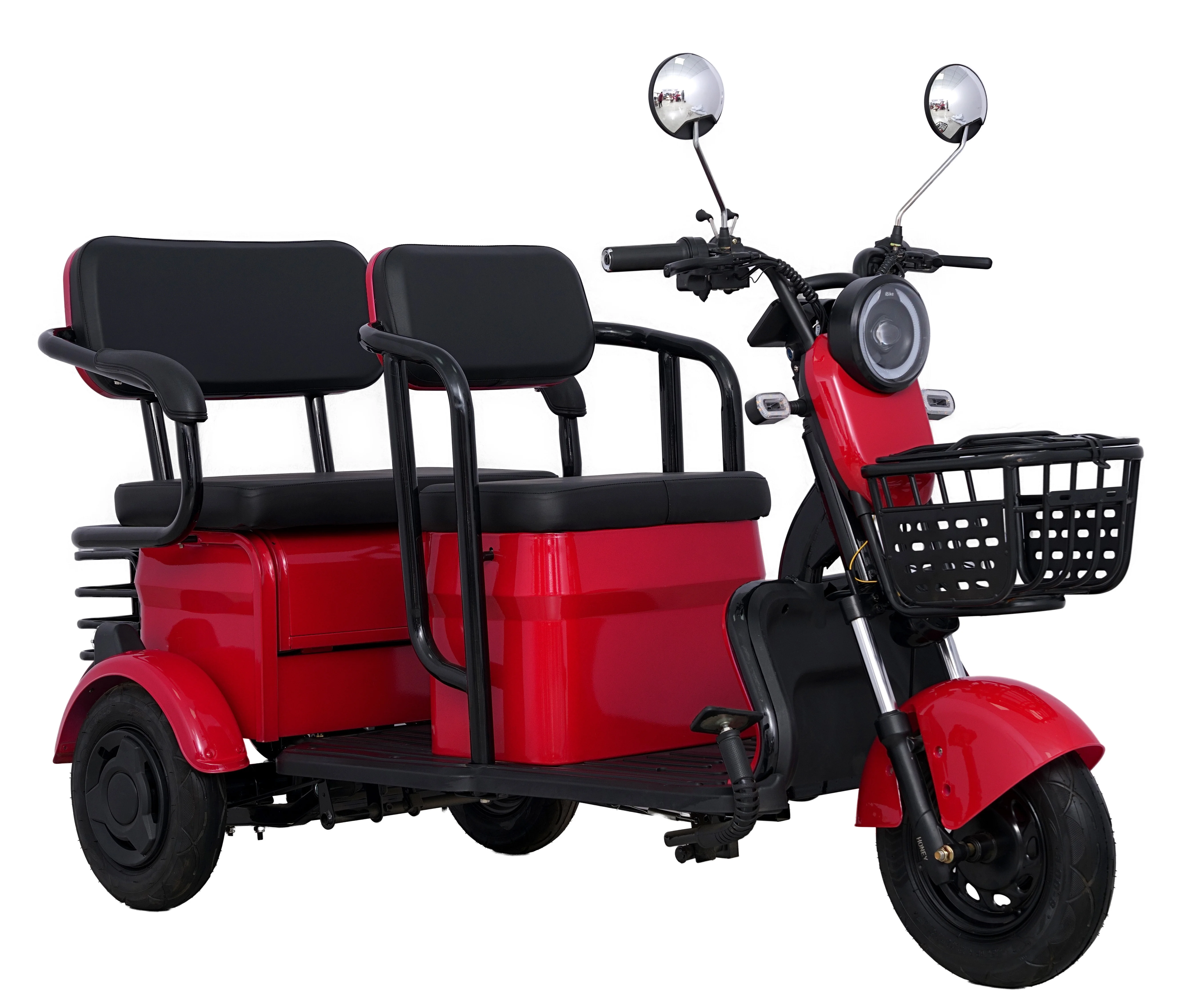 High Quality 48v 3-Wheel Electric Scooter Open Type Electric Tricycle for Adult Home Transport and Cargo Made in China
