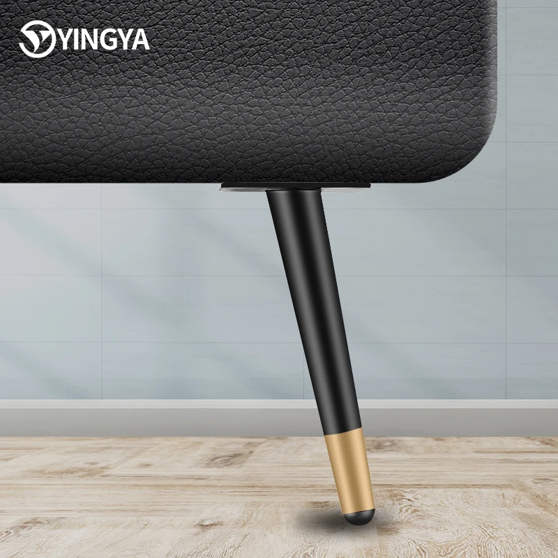Iron Furniture Support Legs Cabinet Table and Sofa Foot Hardware Sofa Feet for Metal Furniture Pads
