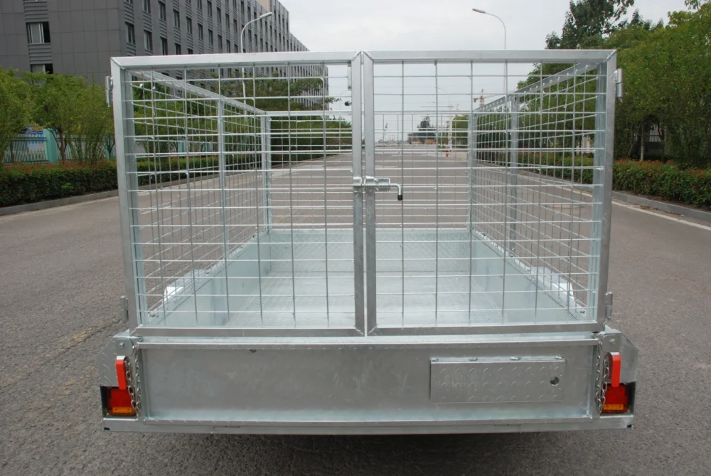 Cage trailer Box Trailer Tipping Towable A17 7*4