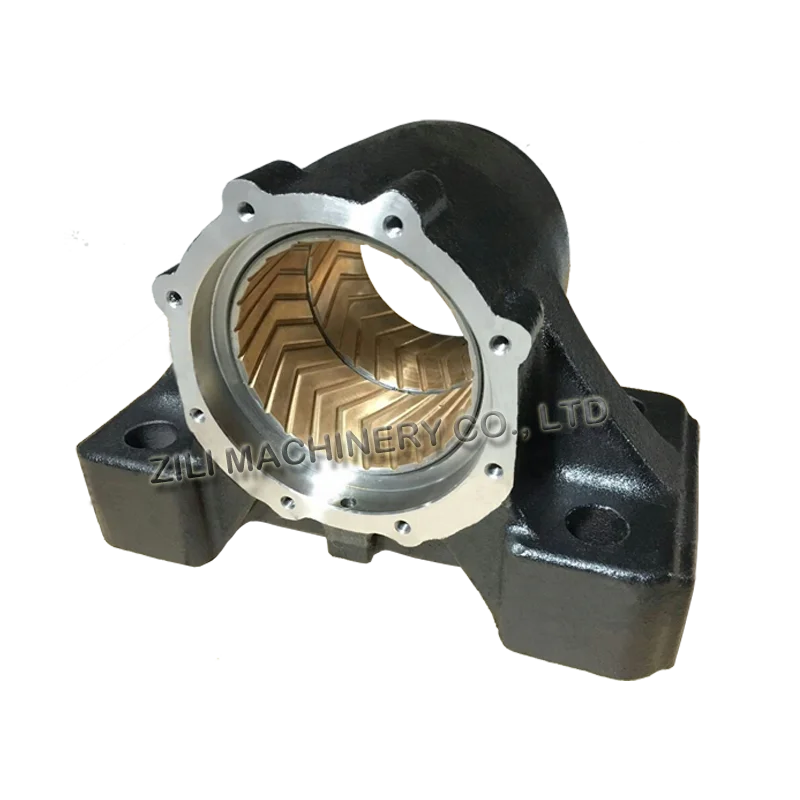 MC040353 55263-74001 5526374001 Mitsubishi Fuso FV413 8DC82 Spring Trunnion Saddle leaf spring Seat With Bushing