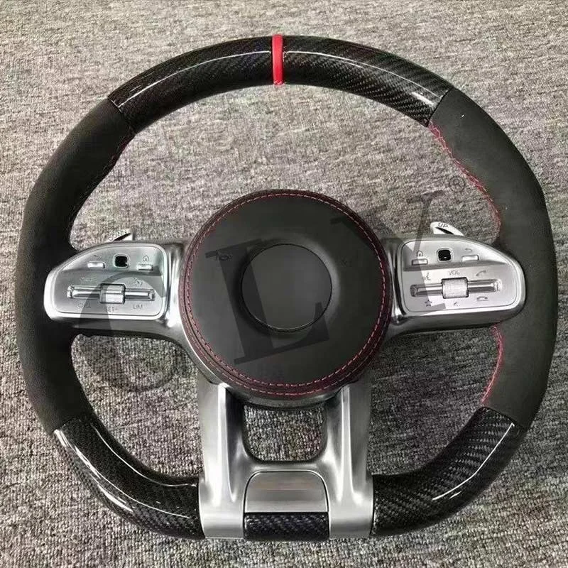 CLY оригинальные рулевые колеса для Mercedes A C E S CLA GLA GLC GLE GLS Class Change AMG рулевое колесо с подушкой