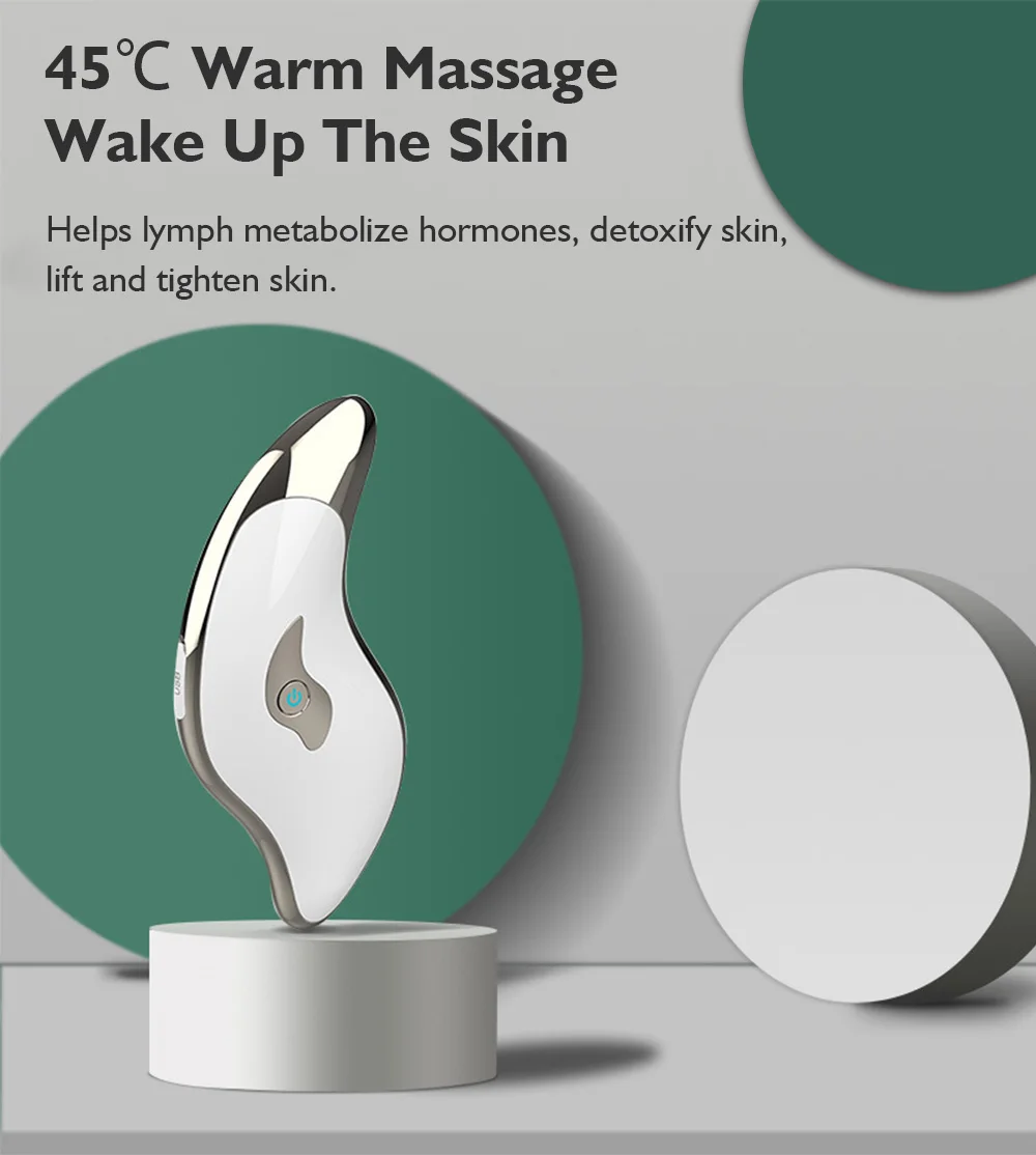 2024 trending products Wholesale Factory  Facial Massager Mini Face Beauty Care Equipment for GUASHA Face Massager Vibrating