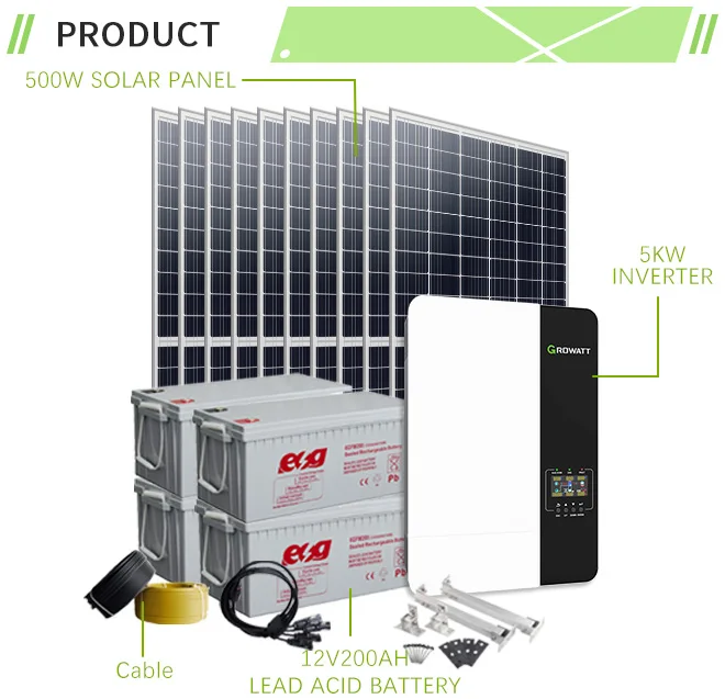 ESG GROWATT бренд SPF5000ES 5000 Вт 48VDC 230VAC от сети Солнечный чистый синусоидальный инвертор