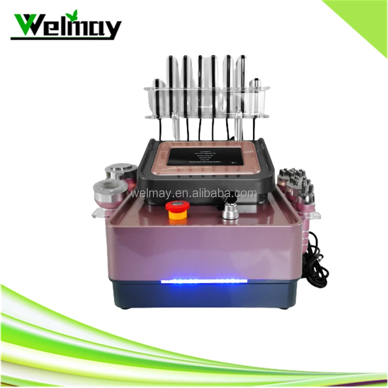 spa salon 6 in 1 lipolaser cavitation machine slimming vacuum tripolar rf butt lifting vacuum laser ultrasonic cavitation system