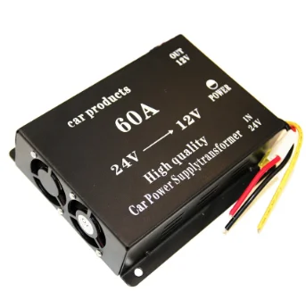 Top quality 40A Converter Input DC 24V Output 12V Power Converters Efficiently Car Power Supply Transformer 50HZ 60HZ