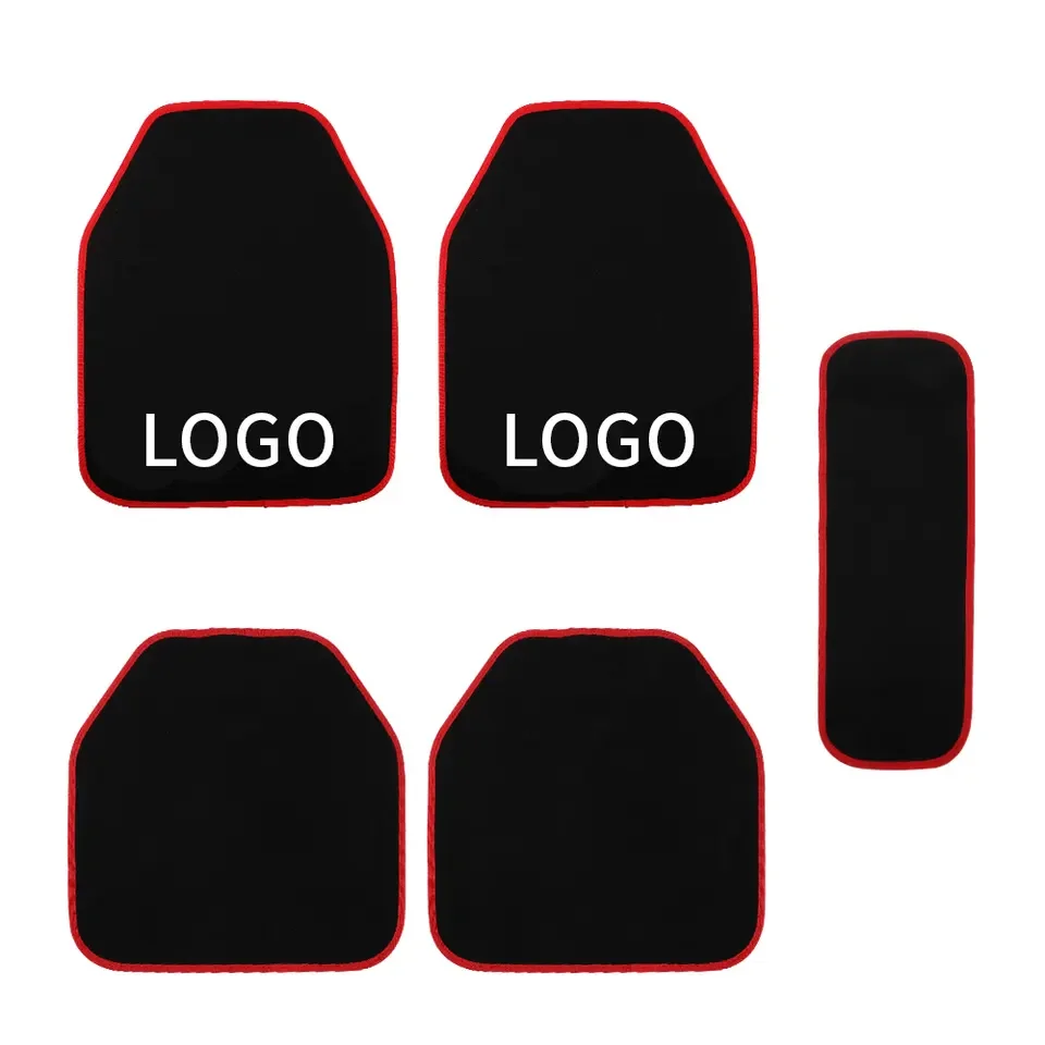 can customize Car universal foot pad Fashion black auto mat rug