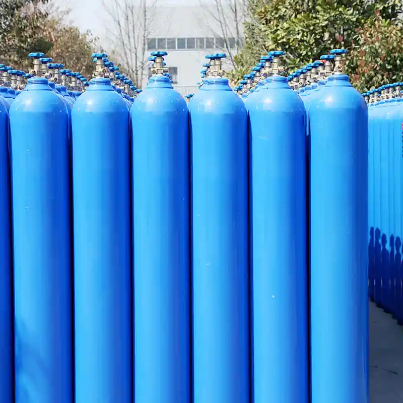China manufacturer 1L 2L 3L 5L 10L 20L 40L Oxygen Argon gas cylinders tank Industrial gas empty bottle