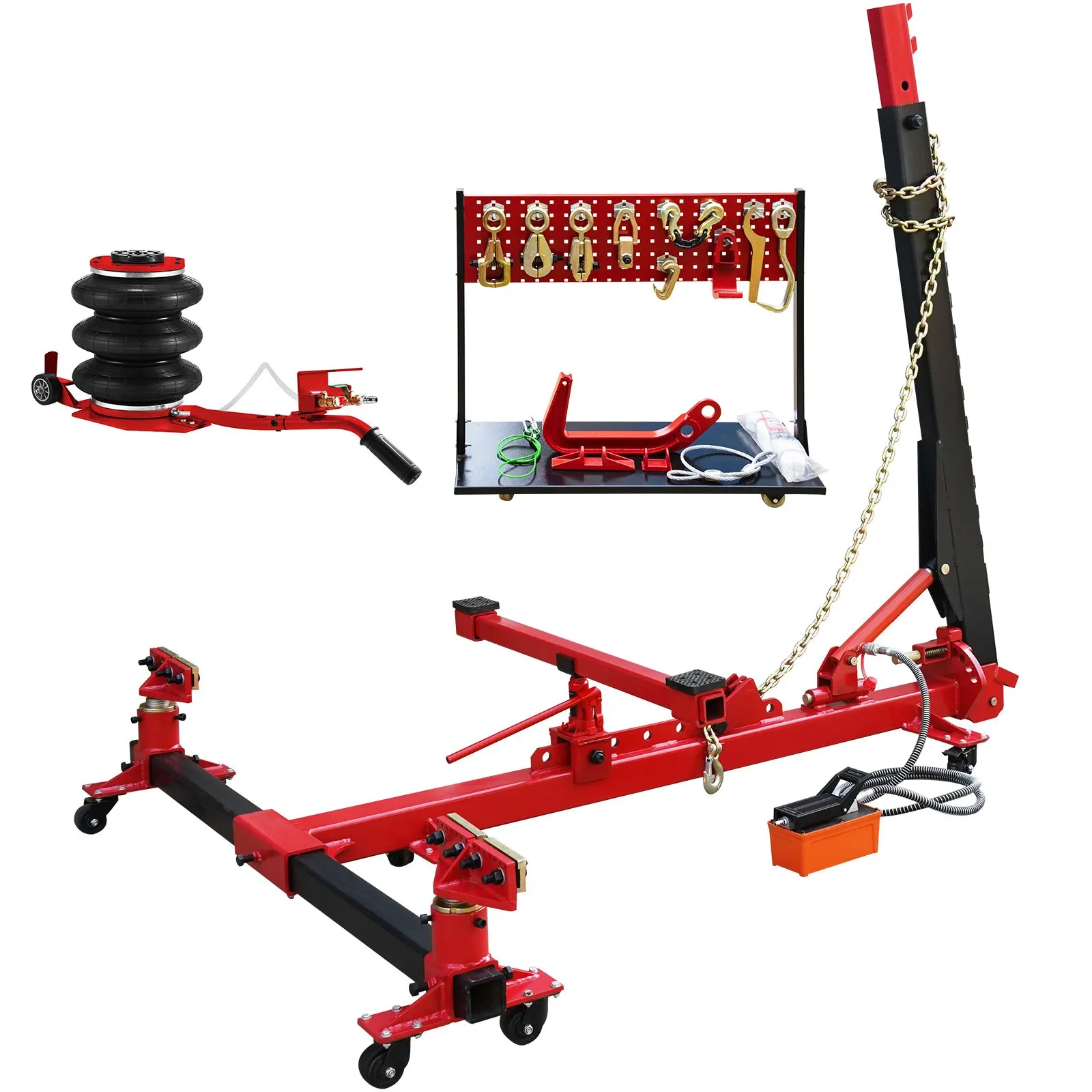 Ce approved frame machine Auto Body Frame Straightener 10 Ton PSI Air Pump Frame