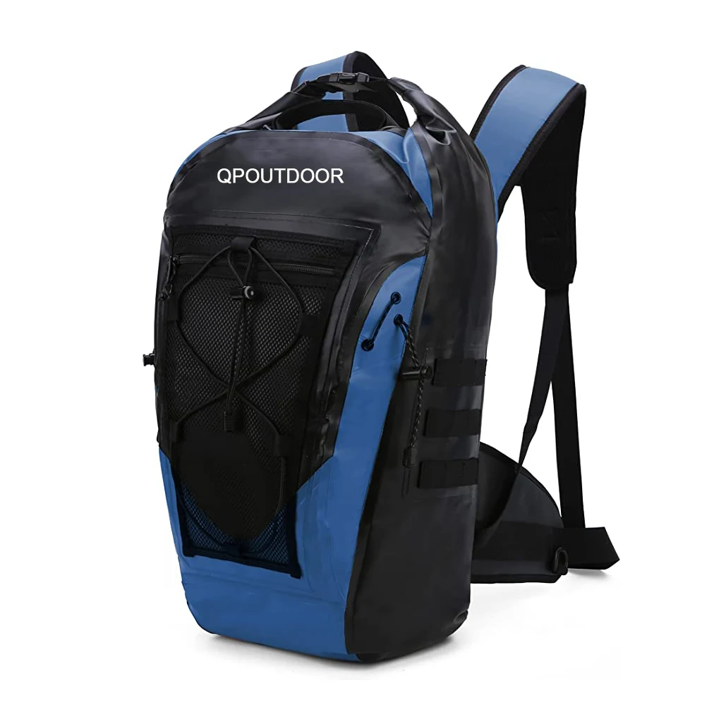 35 л водонепроницаемый складной походный рюкзак брезент 500D ПВХ ножках бесшовные прочный водонепроницаемый плавающий рюкзак сухих мешков из ПВХ