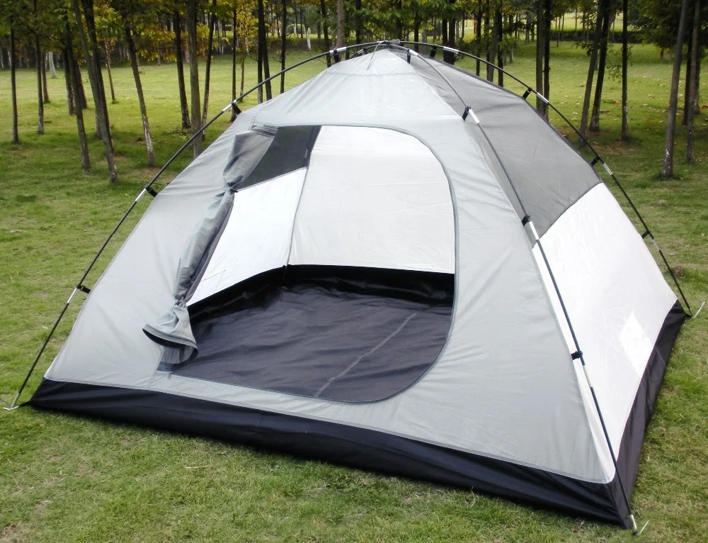 JWJ-019 Promotion outdoor soundproof 3 person large dome tourist tent