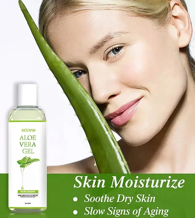 Forever 100% Pure Organic Moisturizing Soothing For Skin Lightening Aloe Vera Gel