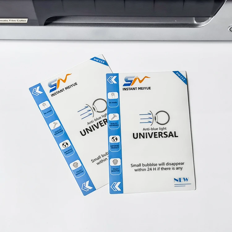 Customized Soft Full Cover Mobile Phone Tpu Hydrogel Film For phone Screen Protector Cutting Machine