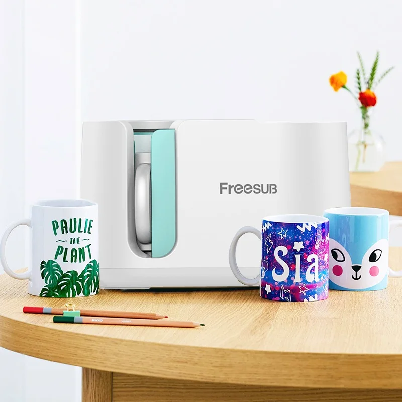 Freesub new automatic mug press machine 11oz-15oz mug printing machine PD150
