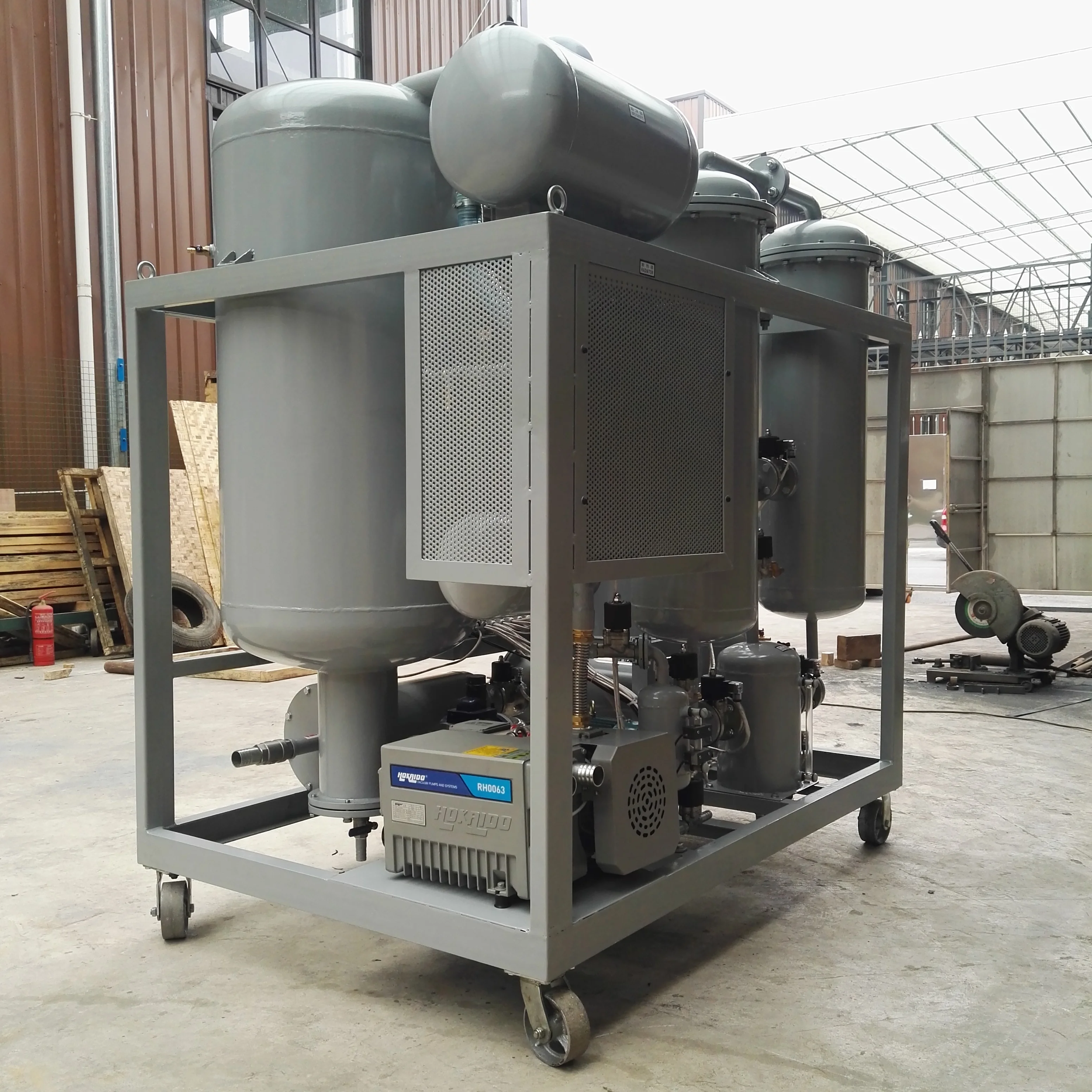 High Viscosity Gear oil Purifier Turbine Oil Coalescing Separating Filter Purification Machine