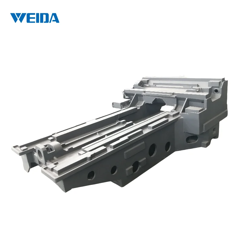 Weida foundry technology cast iron for lathe machine cnc machine