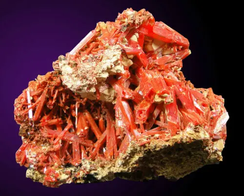 Wholesale Natural Crocoite crystal Mineral Specimen