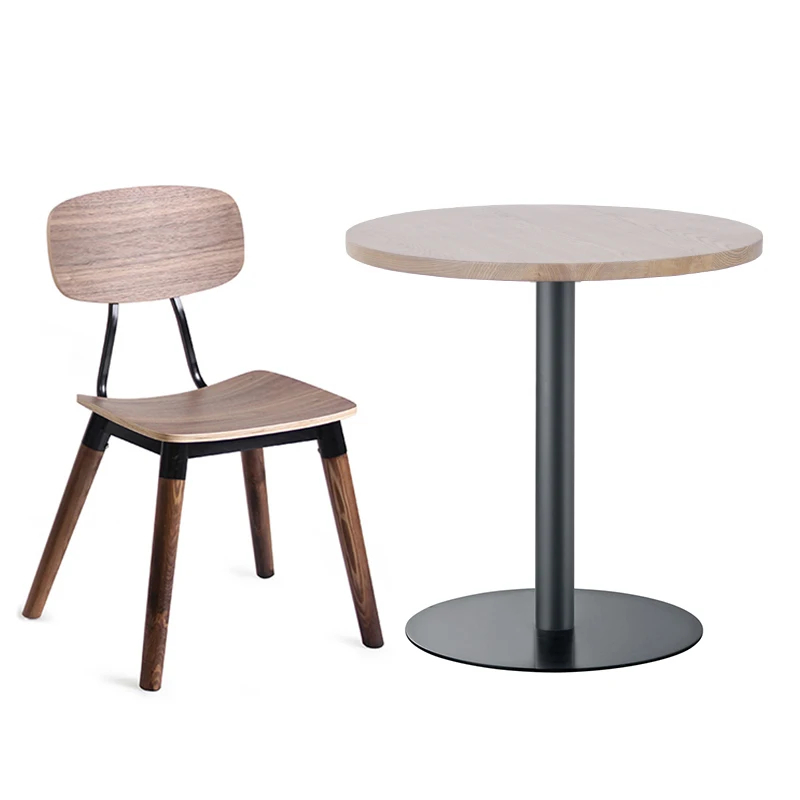 Metal Iron Table Round Leg For Wholesale Black Round Dinning Table Base