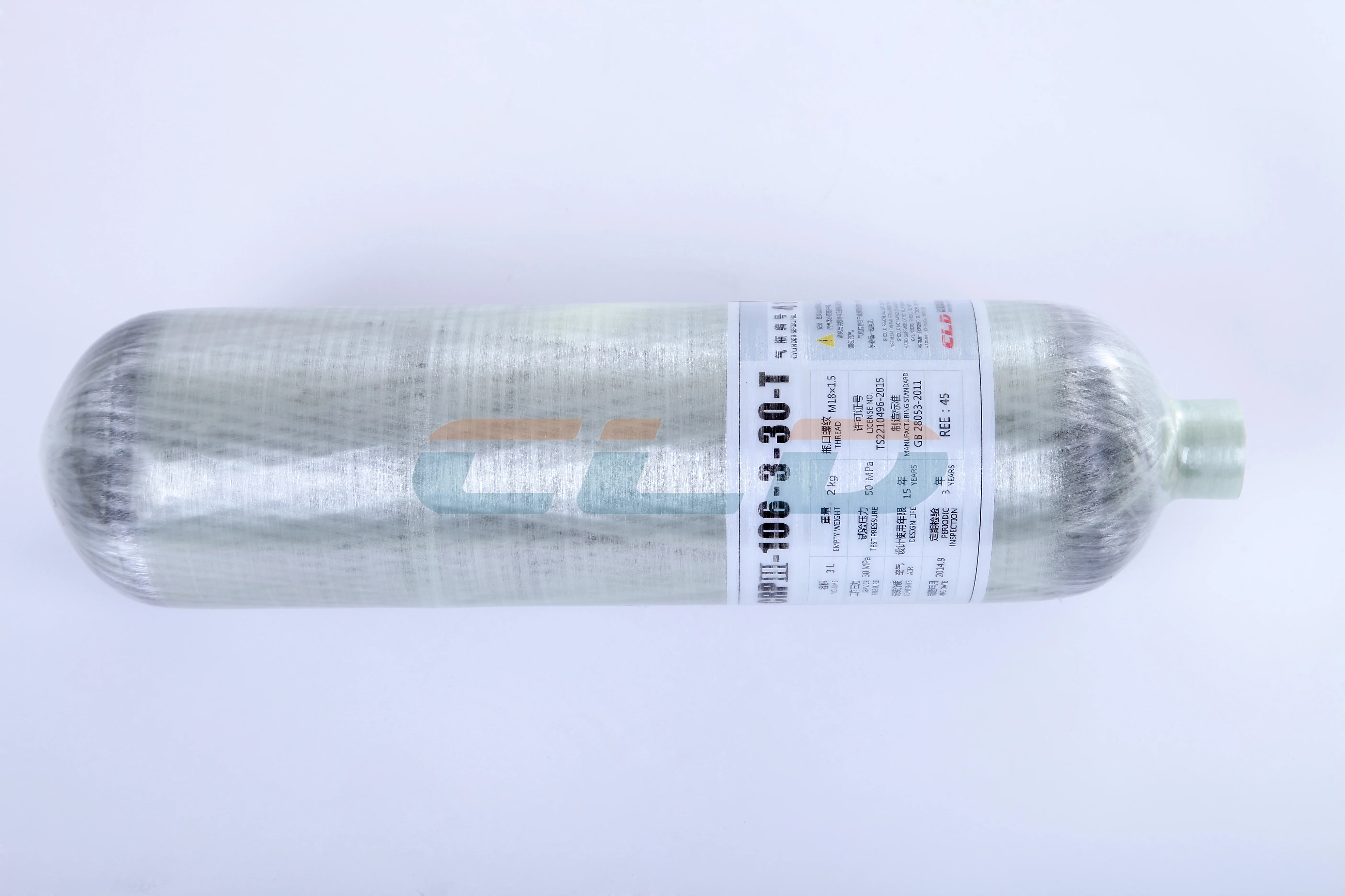 Композитный автономный дыхательный аппарат (SCBA) для обеспечения безопасности л цилиндр пожарного устройства