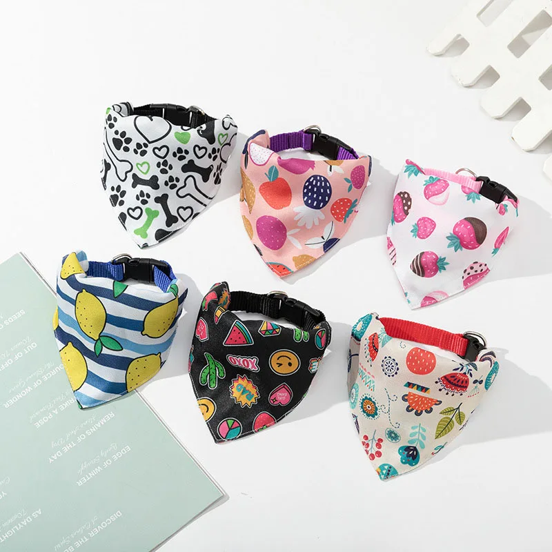Pet Clothing and Accessories: Dog Bandana, Pet Triangle Saliva Towel, and Dog Accessories