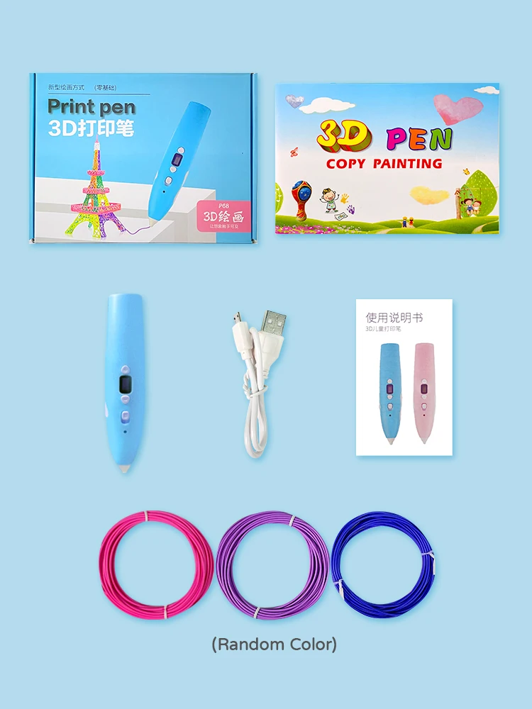 Print-rite CoLiDo LT-P68 professional wireless 3d filament printing pens doodle painting drawing 3d pen