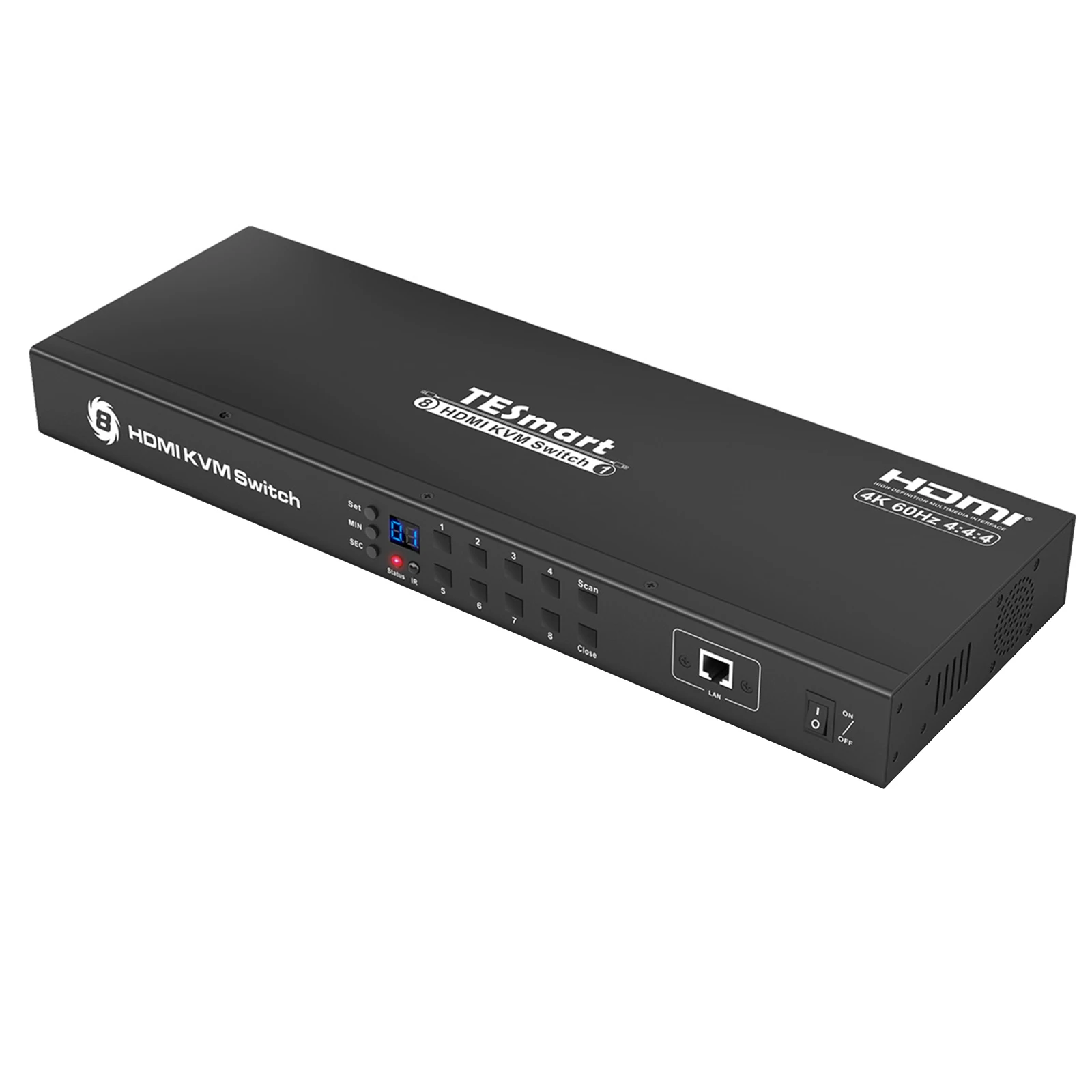 Tesmart завод tesmart 8 портов kvm переключатель hdmi стойку kvm переключатель