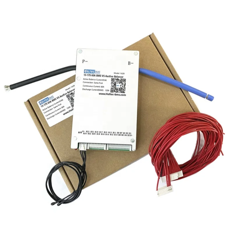 4s-8s Active Balance 1A 2A Smart BMS A phone App BLE RS485 USB PC CAN BMS системы литий-ионного аккумулятора