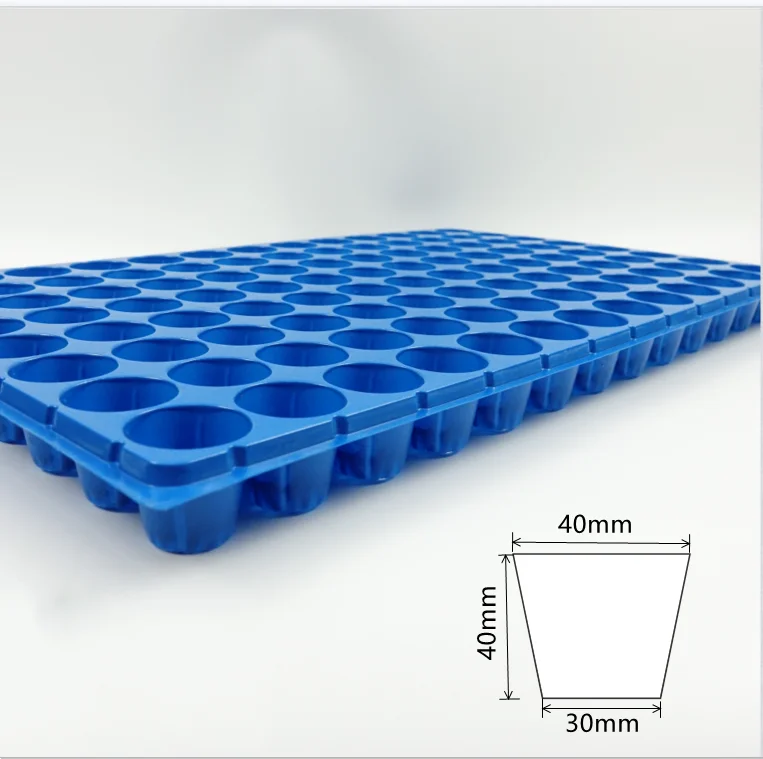 104 nursery cellsFactory Direct Produced High Quality Plastic Nursery germination Trays PET propagation tray