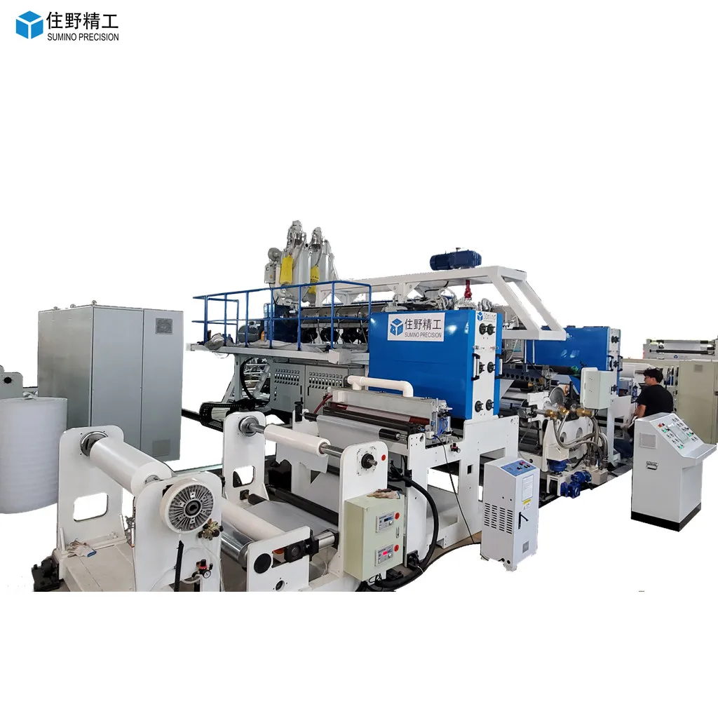 Adhesive Tpu Membrane Extrusion Laminating Machine
