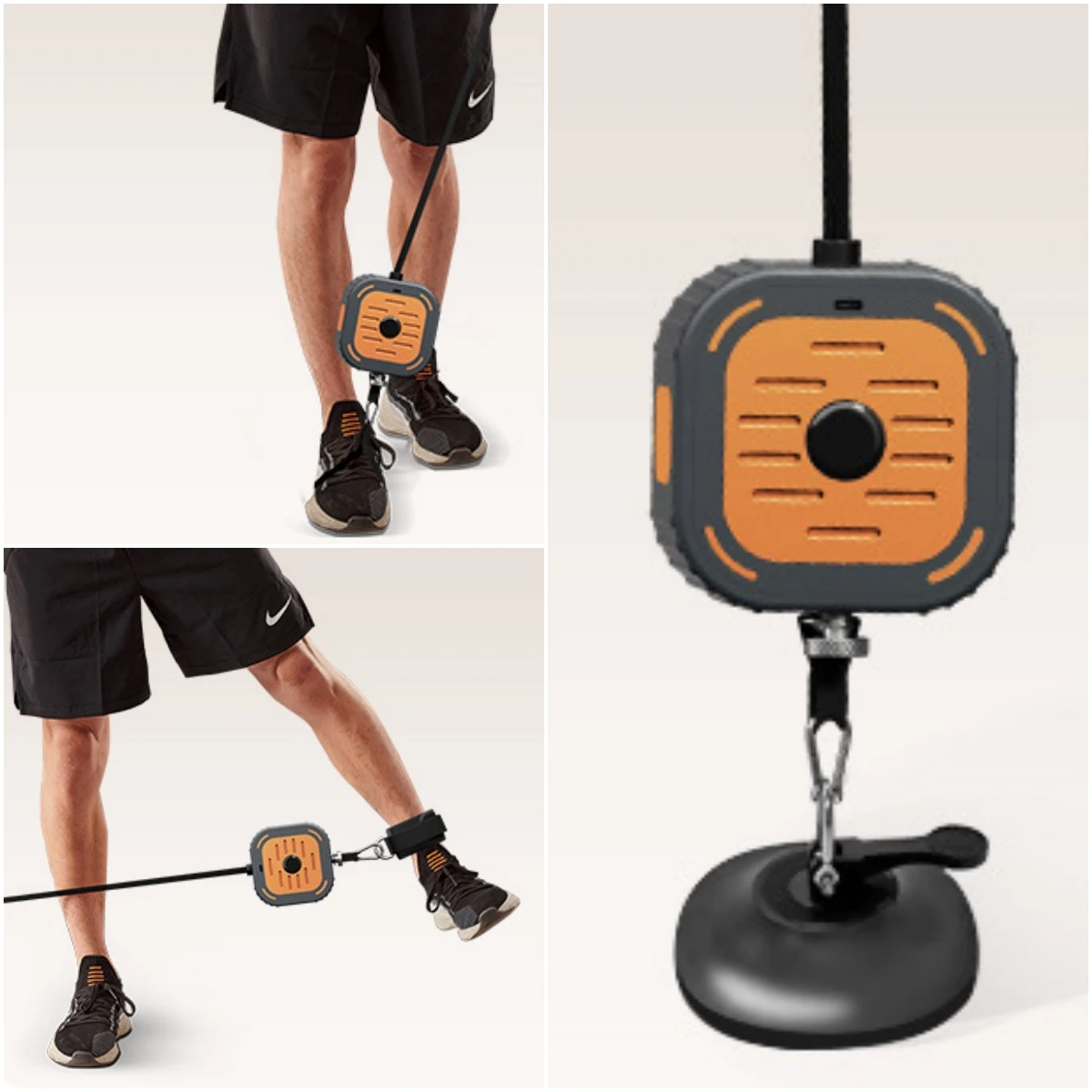 Power Pump Exercise Machine Abdominal Muscles Slim Functional Crunch Trainer Integrated Fitness Resistance Strength Training