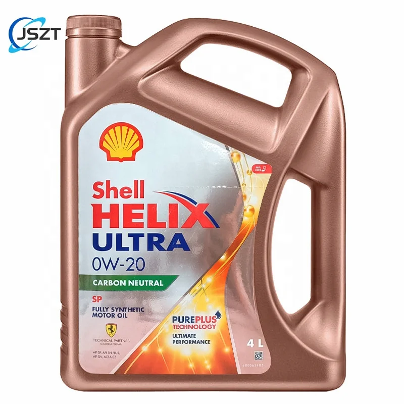 High performance shell helix ultra API grade SAE SP 0W20 0W40 fully synthetic automobile lubricants engine oil