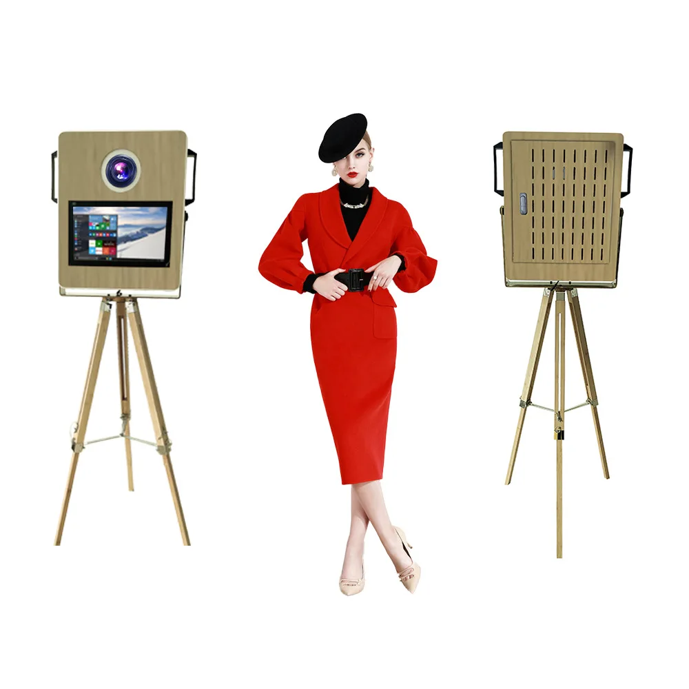 Proprint Wood Photo Booth Vintage Country Style Buy a Photo Booth Machine With Photo Booth Props