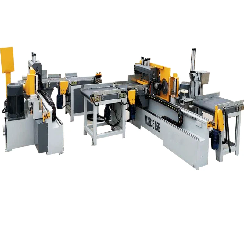 
high speed horizontal woodworking semi automatic finger joint line 