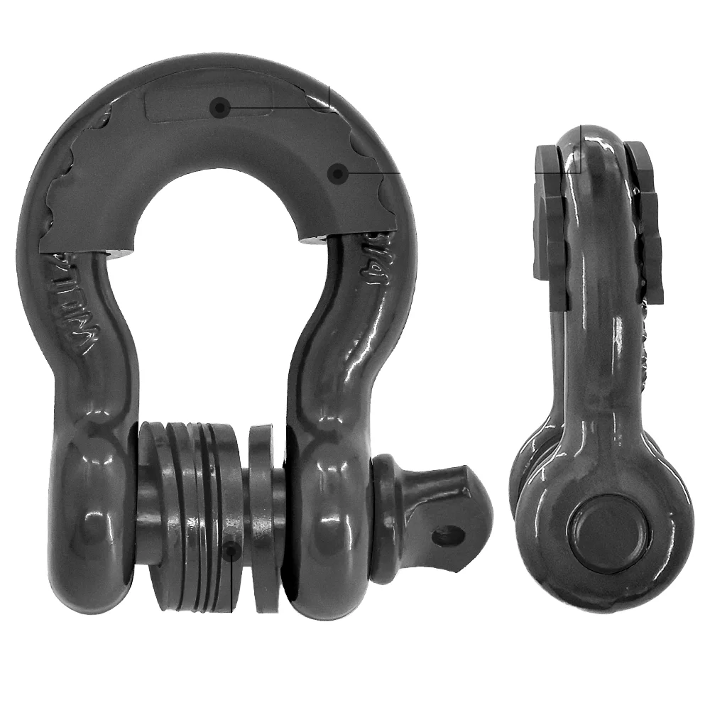 2024 Factory Wholesale 4X4 Winch Off Road Accessories Auto Bow Trailer Shackle For Towing