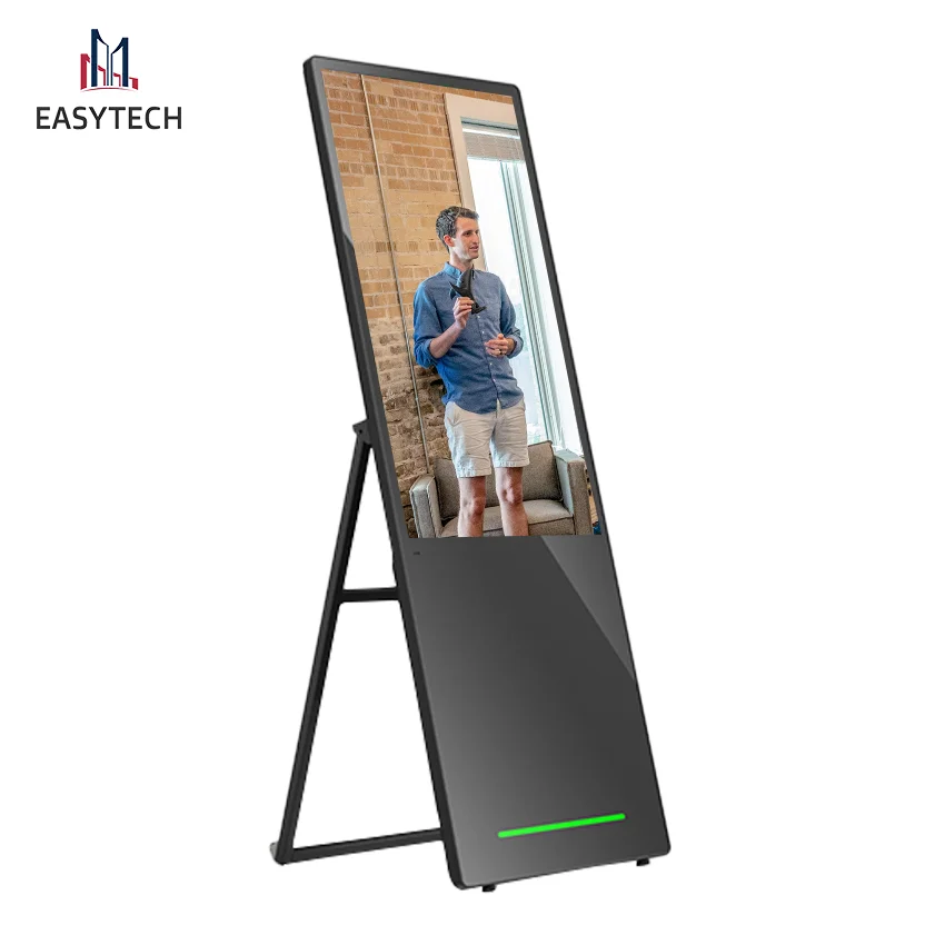 Latest Design digital signage and displays flexible portable lcd digital signage indoor digital signage totem 55 inch