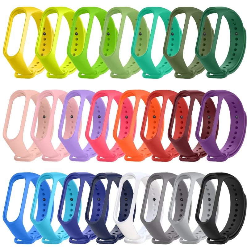 Cheap price Replacement Wristband for Xiaomi strap M3 M4 M5 strap for mi band 4 3 5 bracelet