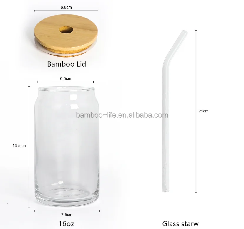 Кофейная кружка с прозрачной водой объемом 16 унций, сочное варенье, сода, пиво, поп-топ, стеклянная банка, чашка