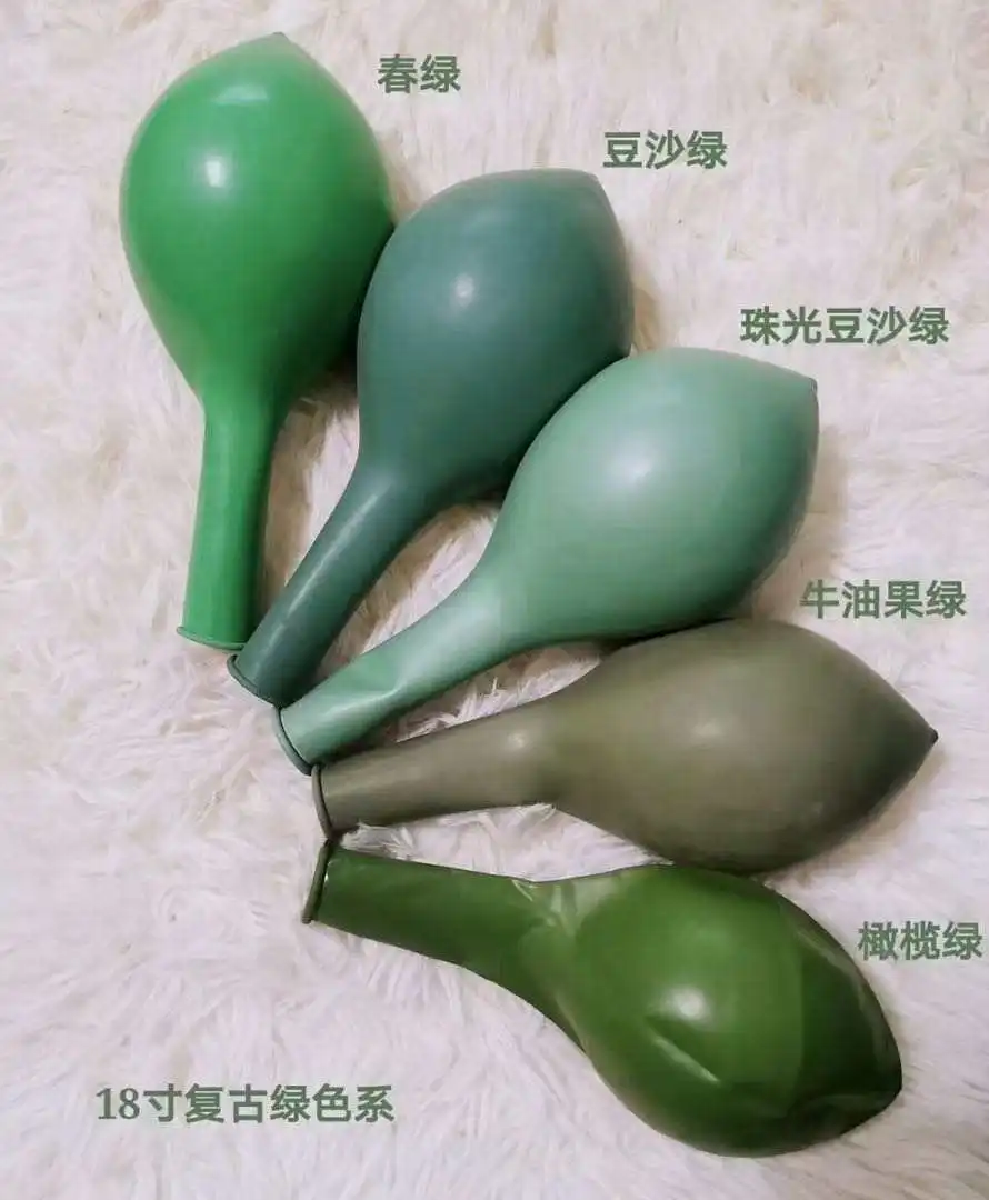 189pcs Eucalyptus Colors Balloons balloon arch stand kit party for Wedding Party Decor Latex Silk Customized Logo Item